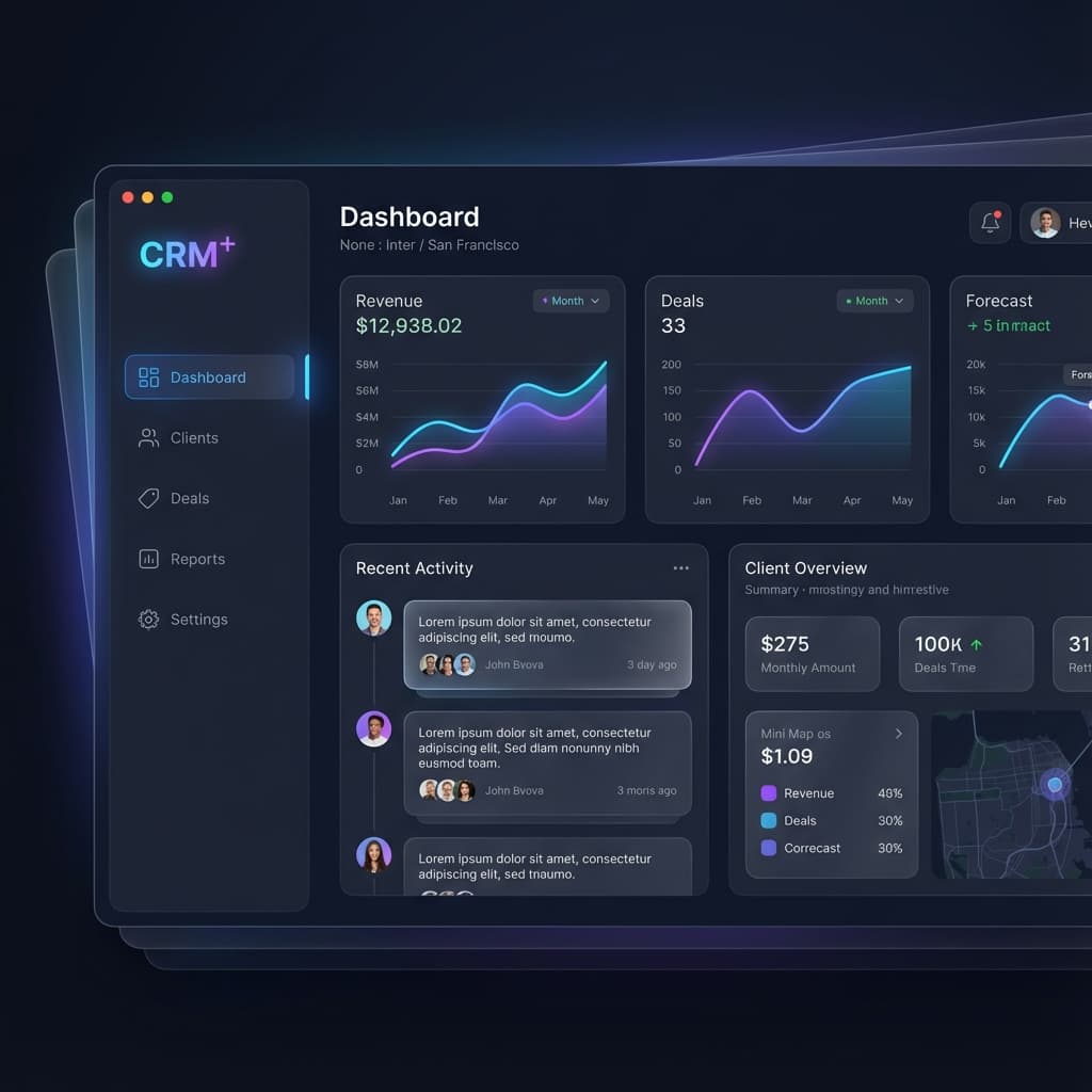 Neural CRM Dashboard
